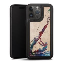 Snap Wallet Case schwarz