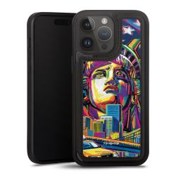 Snap Wallet Case schwarz