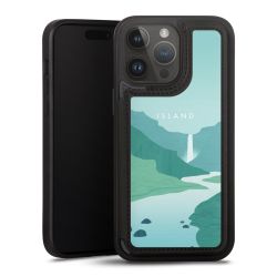 Snap Wallet Case schwarz