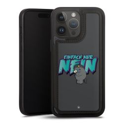 Snap Wallet Case schwarz