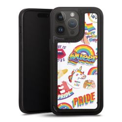 Snap Wallet Case schwarz