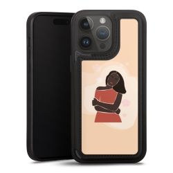 Snap Wallet Case schwarz