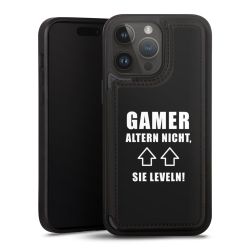 Snap Wallet Case schwarz