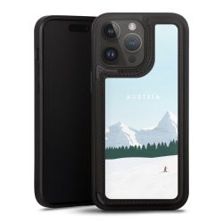 Snap Wallet Case schwarz