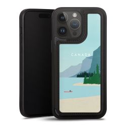 Snap Wallet Case schwarz