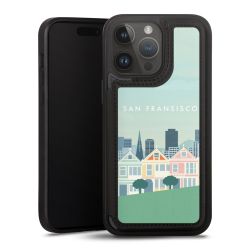 Snap Wallet Case schwarz