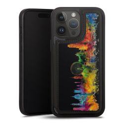 Snap Wallet Case schwarz