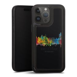 Snap Wallet Case schwarz