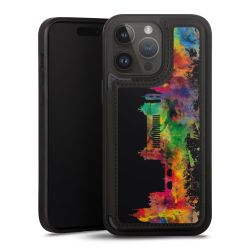 Snap Wallet Case schwarz