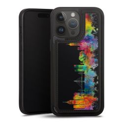 Snap Wallet Case schwarz