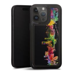 Snap Wallet Case schwarz