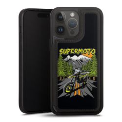 Snap Wallet Case schwarz