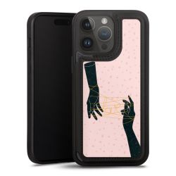 Snap Wallet Case schwarz