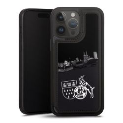 Snap Wallet Case schwarz