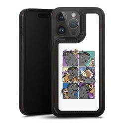 Snap Wallet Case schwarz