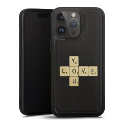 Snap Wallet Case schwarz