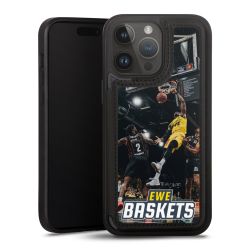 Snap Wallet Case schwarz