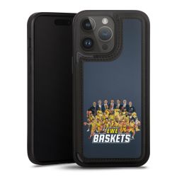 Snap Wallet Case schwarz