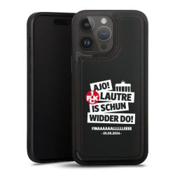 Snap Wallet Case schwarz
