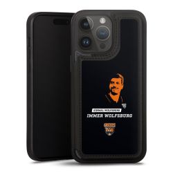 Snap Wallet Case schwarz