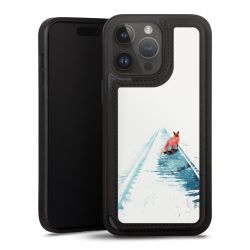 Snap Wallet Case schwarz