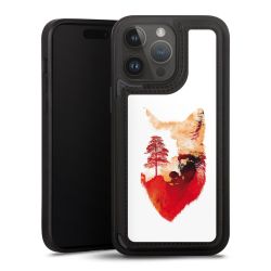 Snap Wallet Case schwarz