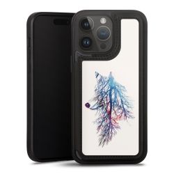 Snap Wallet Case schwarz