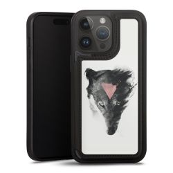 Snap Wallet Case schwarz