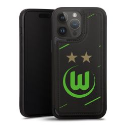 Snap Wallet Case schwarz