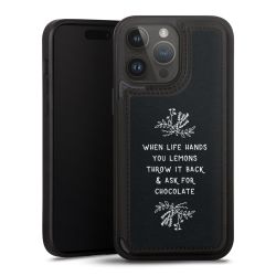 Snap Wallet Case schwarz