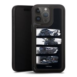 Snap Wallet Case schwarz