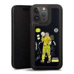 Snap Wallet Case schwarz