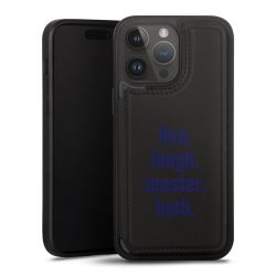 Snap Wallet Case schwarz