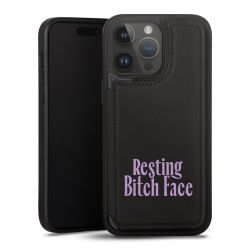 Snap Wallet Case schwarz