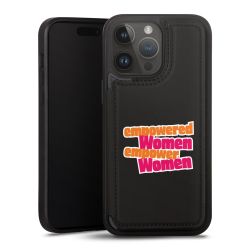 Snap Wallet Case schwarz