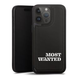 Snap Wallet Case schwarz