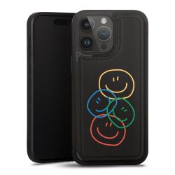 Snap Wallet Case schwarz