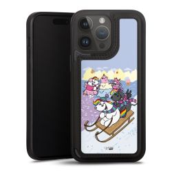 Snap Wallet Case schwarz