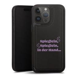 Snap Wallet Case schwarz