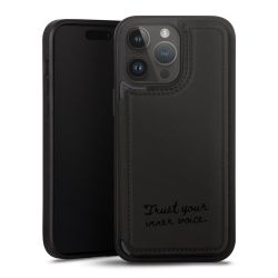 Snap Wallet Case schwarz