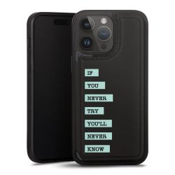 Snap Wallet Case schwarz