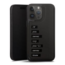 Snap Wallet Case schwarz