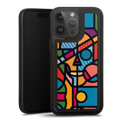 Snap Wallet Case schwarz