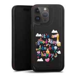 Snap Wallet Case schwarz