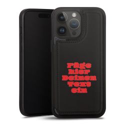 Snap Wallet Case schwarz