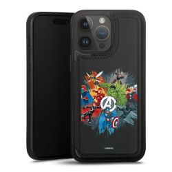 Snap Wallet Case schwarz