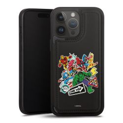 Snap Wallet Case schwarz