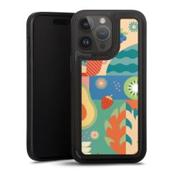 Snap Wallet Case schwarz