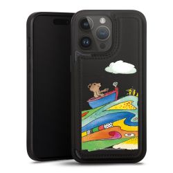 Snap Wallet Case schwarz