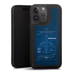 Snap Wallet Case schwarz